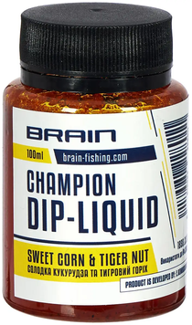 Діп-ліквід Brain Champion Sweet Corn & Tiger Nut (кукурудза+тигр. горіх) 100ml ДЛБЧ-01.6 фото