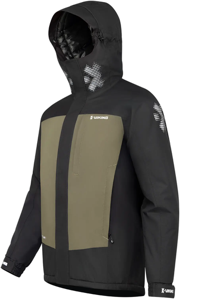 Зимняя куртка Viking Fishing Ice Light 80g 10K S Black/khaki  БР-1919.08.88 фото