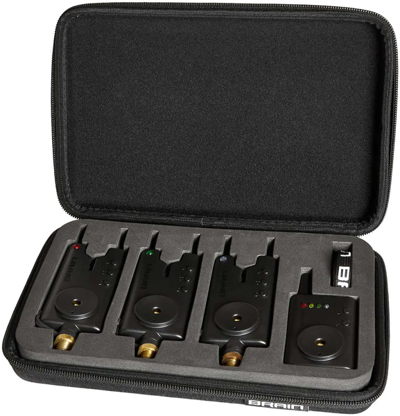 Набір сигналізаторів Brain Wireless Bite Alarm B-1 3+1 НСБ-04 фото