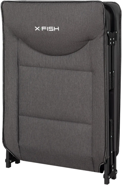 Раскладушка X-Fish Camp Bed 185х65х30cm Grey БР-1917.07.91 фото