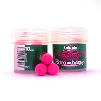Soluble Amino Wafters Strawberry &Oslash;10 мм GrandCarp КБРАВ-15-1.6 фото