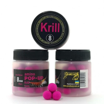 Аміно поп-апи Криль Amino POP-UPs Krill &Oslash;8 мм (50 шт.) ГК-PUP385 фото