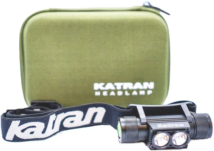 Фонарь налобный Katran W/B460 PRO (+кейс) для ночной рыбалки БР-3500.00.57 фото