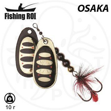 Блешня оберталка Fishing ROI Osaka 4 GB 10g БВО-10-2 фото