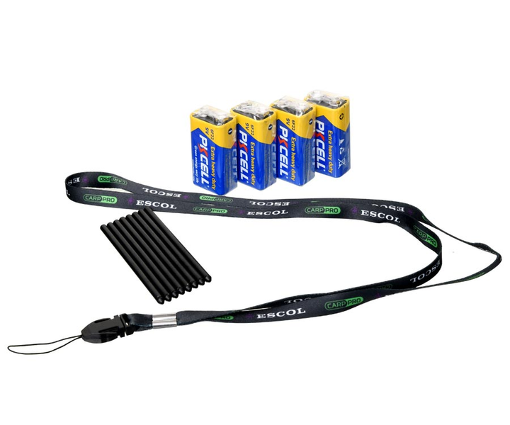 Набор электронных сигнализаторов поклевки Carp Pro Escol WRS 4+1 (with pager in case) ФЛ-6920-004 фото
