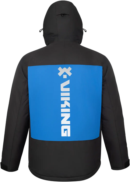 Зимняя куртка Viking Fishing Yeti 150g 6K L Black/blue (мембрана HydroGuard 6000, до -20&deg;C) ОБ-31 фото