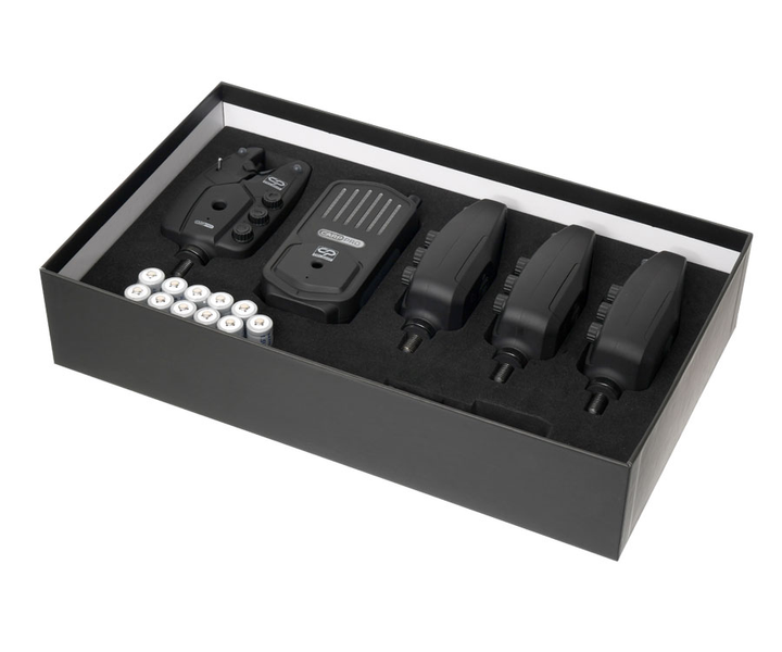 Набор электронных сигнализаторов поклевки Carp Pro Escol WRS 4+1 (with pager in case) ФЛ-CPD2958-4 фото