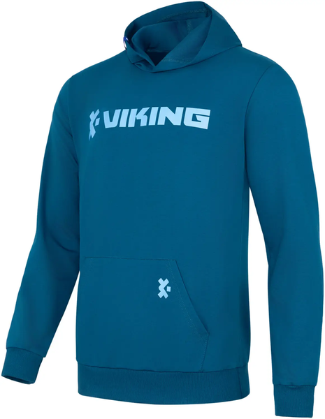 Худи Viking Fishing Ice Promo M Blue (мужская/унисекс, хлопок, толстовка) ОБ-28 фото