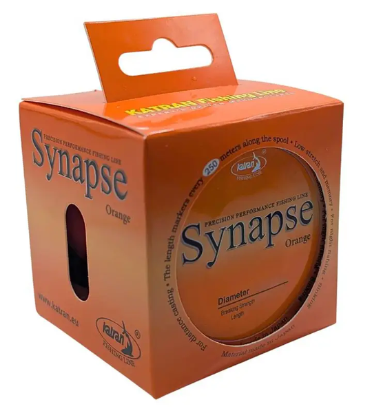 Леска Katran Synapse Orange 1000m orange 0.370mm 19.33lb/8.77kg БР-3500.00.80 фото