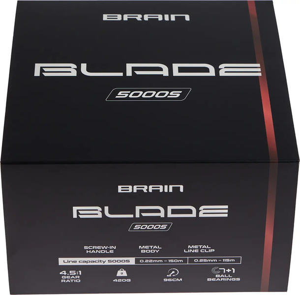 Фидерная катушка Brain Blade 4000S 7+1BB 4.5:1 (Мощная для фидера) К4000-14 фото