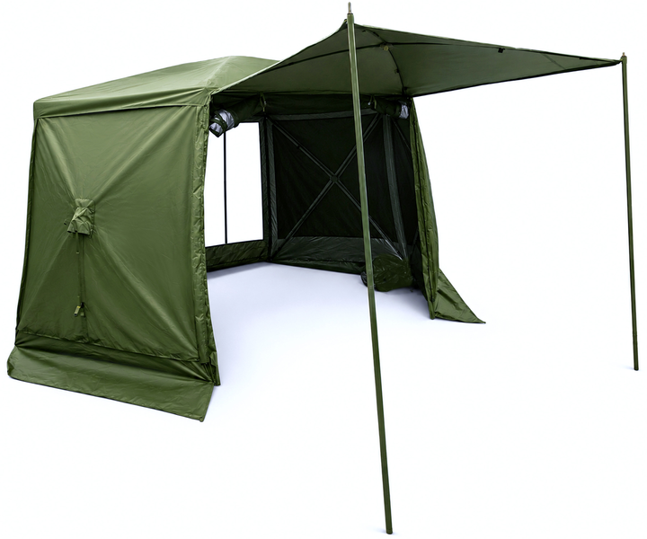 Намет Forrest Camper All-in-One Tent PRO 3.6x3.6x2.1м Green ФЛ-FC-AOT-P фото