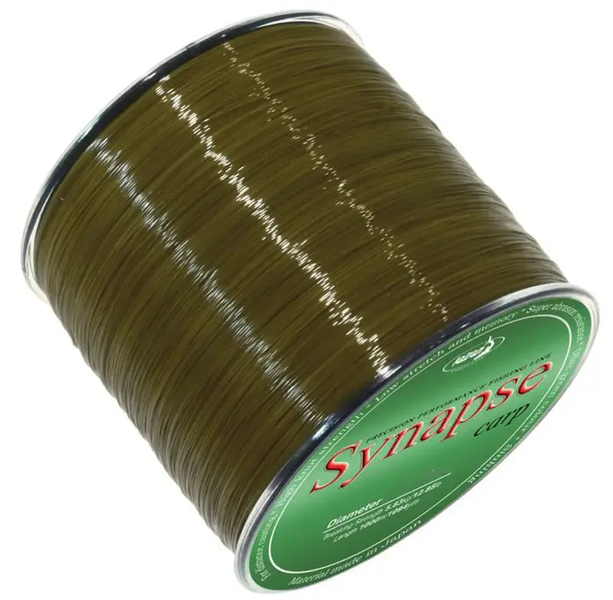 Леска Katran Synapse Carp 1000m olive 0.331mm 18.3lb/8.16kg БР-3500.00.92 фото