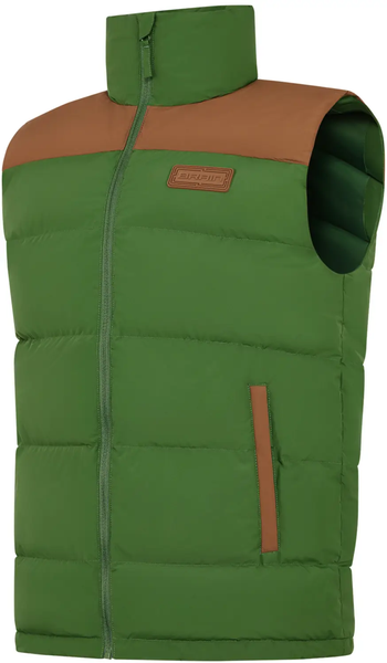 Утеплённый жилет Brain Puffed Vest XL Green (Зелёный) ОБ-01 фото