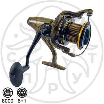 Котушка Fishing ROI Tactic FR 8000 6+1BB Camo К8000-1 фото