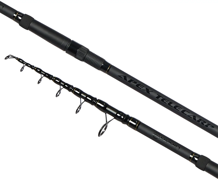 Удилище карповое Brain Apex Tele Carp Black 4.20m 3.5lbs БР-1858.54.98 фото