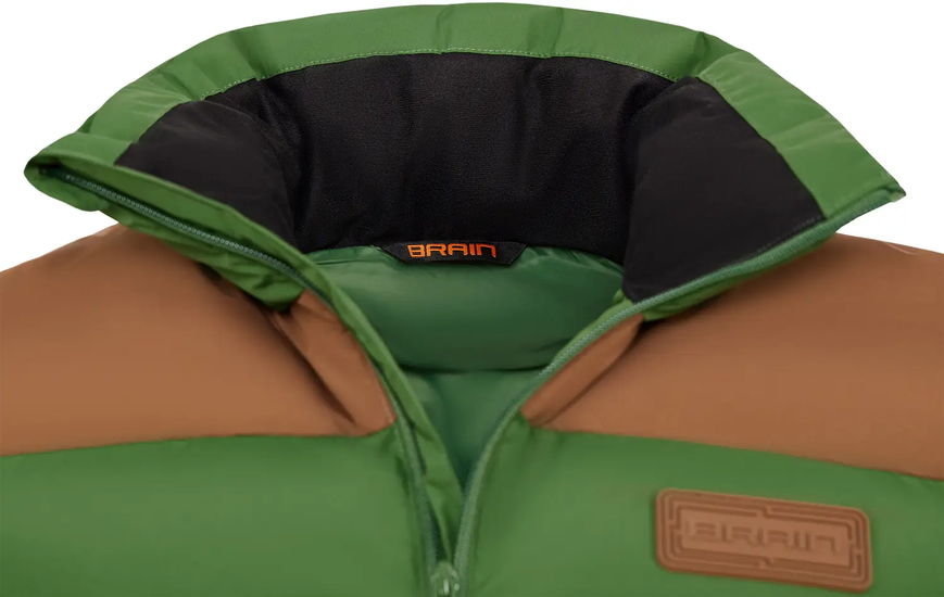 Утеплённый жилет Brain Puffed Vest L Blue (Синий/Голубой) ОБ-02 фото