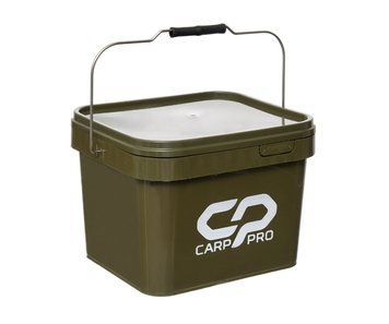 Ведро прямоугольное Carp Pro с крышкой 10л (CPSB10L) ФЛ-CPSB10L фото
