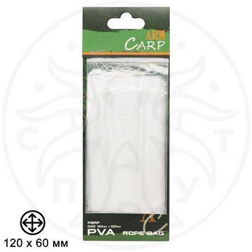 ПВА пакет Fishing ROI 60х120мм ROPE BAG 10 шт ПВА-60-120 фото