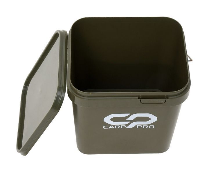 Ведро прямоугольное Carp Pro с крышкой 17л (CPSB17L) ФЛ-CPSB17L фото