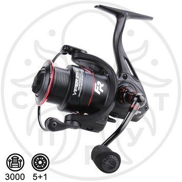 Катушка Fishing ROI Viper 3000 5+1 (вкр. ручка) К3000-8 фото