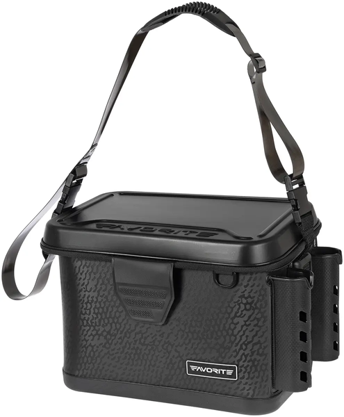 Сумка-баккан Favorite Tackle Bakkan X1 BKN.1-20M 20L Black Lime (водонепроницаемый, EVA) СФБ-03 фото
