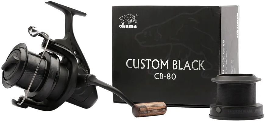 Котушка Okuma Custom Black CB-80 3+1BB (13530982) БР-1353.09.82 фото