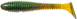 Силикон Select FatFish 3" (74 мм), ребристый виброхвост, цвет #087 (6 шт/уп) СС-1870.37.00 фото 1