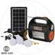 Ручний ліхтар Solar Light із сонячною батареєю 4V 9000mAh AT-9025B (ліхтар, радіо, mp3 bluetooth, павербанк, 3 лампочки) ЕРФ-9000 фото 1