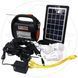 Ручний ліхтар Solar Light із сонячною батареєю 4V 9000mAh AT-9025B (ліхтар, радіо, mp3 bluetooth, павербанк, 3 лампочки) ЕРФ-9000 фото 2