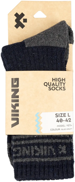 Зимние носки Viking Fishing Yeti L (40-42) Blue-Grey ОБ-14 фото