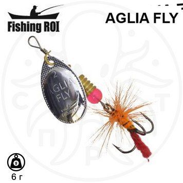 Блесна вертушка Fishing ROI Aglia Fly 6gr 001 БВАФ-6-001 фото