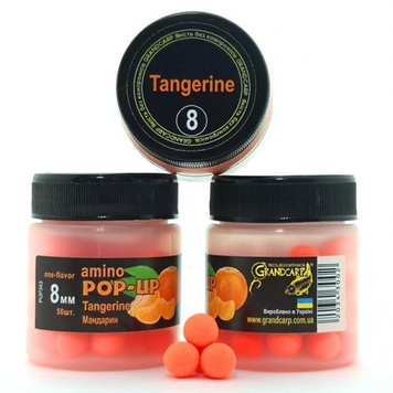 Аміно поп-апи Мандарин Amino POP-UPs Tangerine &Oslash;8 мм (50 шт.) ГК-PUP343 фото