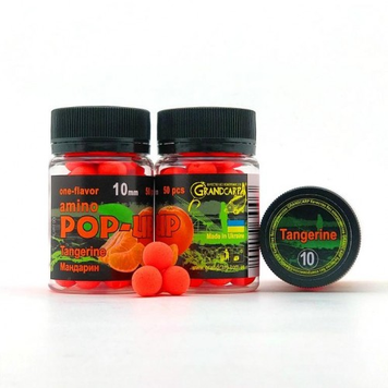 Аміно поп-апи Мандарин Amino POP-UPs Tangerine &Oslash;10 мм (50 шт.) ГК-PUP193 фото