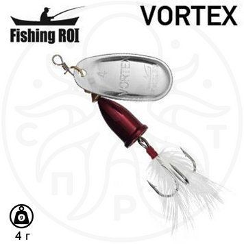 Блесна вертушка Fishing ROI Vortex 1 4gr 001 БВВ-4-001 фото