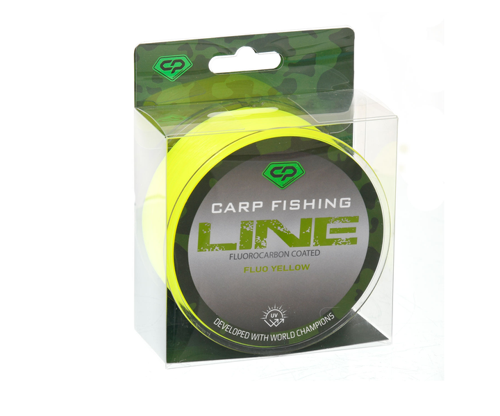 Леска Carp Pro Diamond Carp Fishing Line Fluorocarbon Coated Fluo Yellow 1000 м 0.261 мм ФЛ-CP5110-025 фото