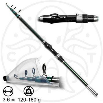 Спиннинг телескоп Re Navigator 3.6м 120-180г 7к СТ-26 фото