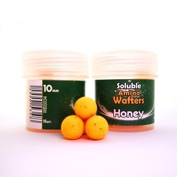 Soluble Amino Wafters HONEY (Мед) &Oslash;10 мм GrandCarp КБРАВ-15-1.10 фото