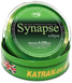 Волосінь коропова Katran Synapse Eclipse 1200m (neon-black) 0.255mm 11.55lb БР-3500.00.23 фото 2