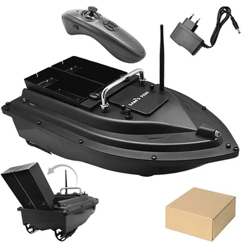 Кораблик для дистанционного сброса прикормки Sams Fish SF24219 (16&times;26&times;49 см, до 100 м, 2 бункера) КДП2С-1 фото