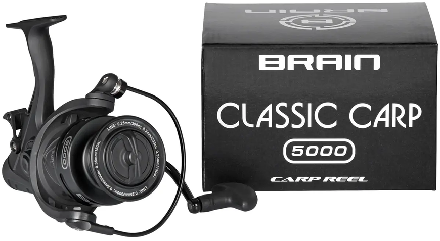Котушка Brain Classic Carp Baitrunner 6000 4+1BB К6000-28 фото