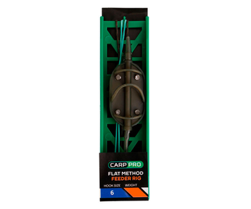 Готова оснастка на ледкорі Carp Pro Flat Method Feeder №6 40г ФЛ-CP18103-40 фото