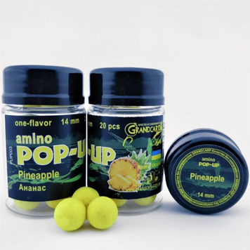 Аміно поп-апи Ананас Amino POP-UPs Pineapple &Oslash;14 мм (20 шт.) ГК-PUP003 фото