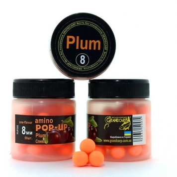 Аміно поп-апи Слива Amino POP-UPs Plum &Oslash;8 мм (50 шт.) ГК-PUP355 фото