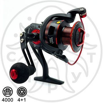 Катушка "Leader" 4000 4+1bb К4000-3 фото