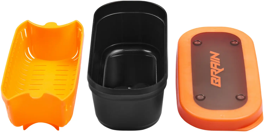 Емкость для насадок Brain Pellet/Bait box 17x7.5x6cm с ситом (18584794) БР-1858.47.94 фото