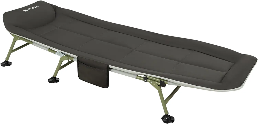 Розкладачка X-Fish Camp Bed+ 190х64х30cm Grey БР-1917.07.90 фото