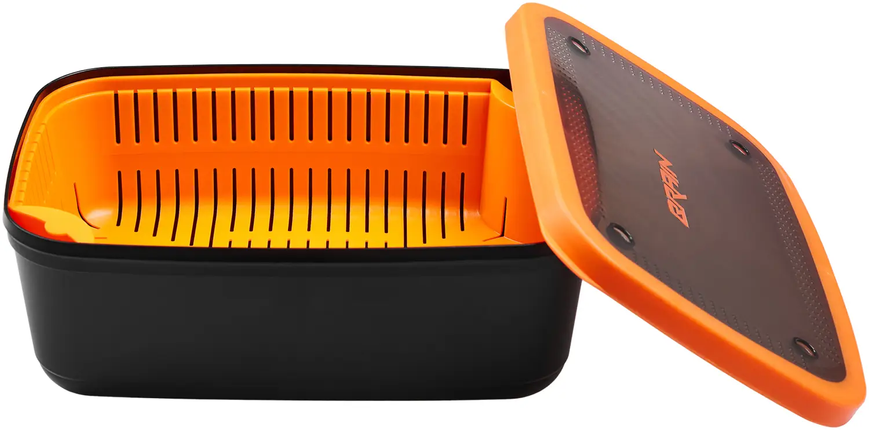 Емкость для насадок Brain Pellet/Bait box 26x18x9cm с ситом (18584797) БР-1858.47.97 фото
